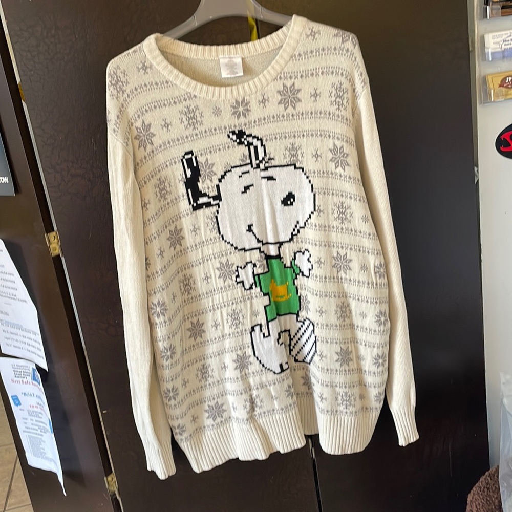 Peanuts snoopy sweater women’s size XXL